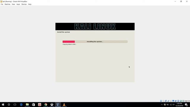 Installing KALI LINUX in Oracle VM VirtualBox Manager смотреть онлайн