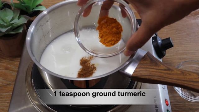 Anti-inflammatory Golden Milk And Benefits Of Turmeric, Cinnamon And Ginger || Turmeric Milk Recipe
