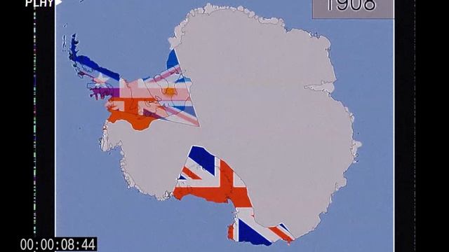 Antarctica flag map 2017 vs 1940 vs 1908 vs 1817 смотреть онлайн