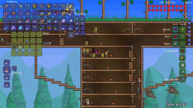 Terraria "QUICKEST AND EASIEST WAY TO GET GOLD OR PLATINUM" 1 platinum in 1 minute смотреть онлайн