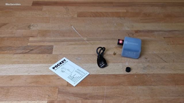 AIRBANK Pocket Fahrrad Luftpumpe - Mini Akku Kompressor