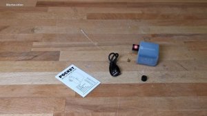 AIRBANK Pocket Fahrrad Luftpumpe - mini Akku Kompressor