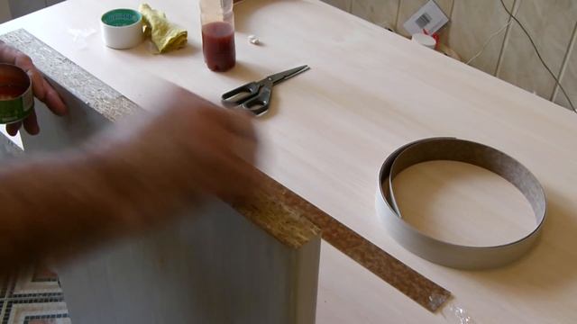 Как клеить пластиковую кромку на столешницу из дсп смотреть онлайн
