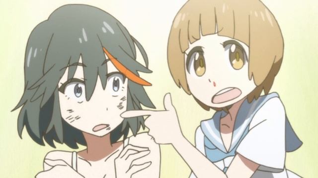 Kill La Kill - Mako defends for Ryuko смотреть онлайн
