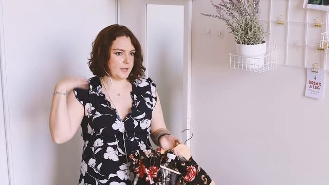 Бюджетные покупки осени (австралийской весны). Много платьев, шляпки, шорты. Большой размер, L-size смотреть онлайн
