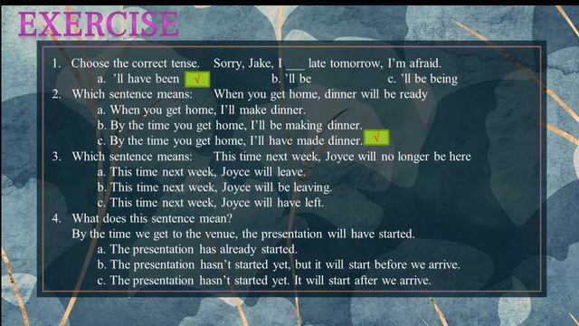Grammar 11 Future Perfect Tense смотреть онлайн