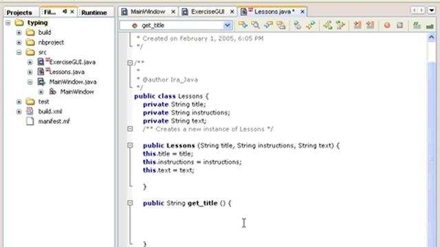 Урок №166. Создание класса и работа с ним в классе ExerciseGUI смотреть онлайн