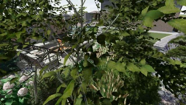 Иванцево. 3D визуализация участка. Студия Migarden смотреть онлайн