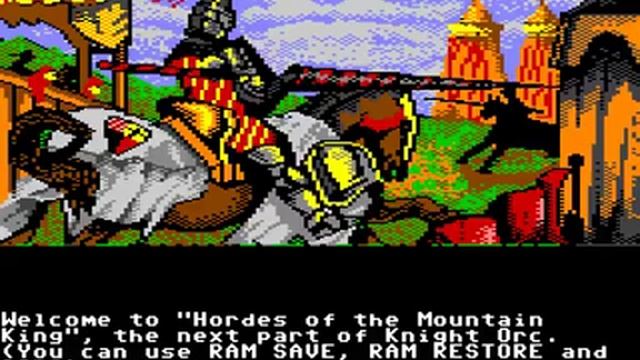 Let's Go On A Wild Goose Chase - Knight Orc for the Commodore 64 смотреть онлайн