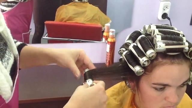 Урок 9 Накручиваем волосы на бигуди