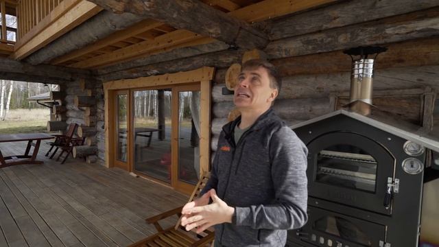 Красивый дом мечты из сухостойной полярной сосны Кело/Обзор дома/Артель "Данила, Макар и братья" смотреть онлайн