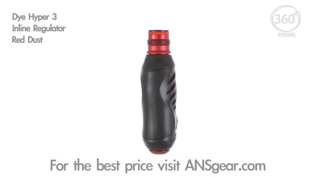 Dye Paintball Hyper 3 Inline Regulator - Dust Red - Visual 360 смотреть онлайн