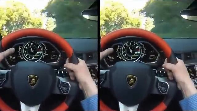 DRIVING A LAMBORGHINI [VR] VIRTUAL REALITY смотреть онлайн