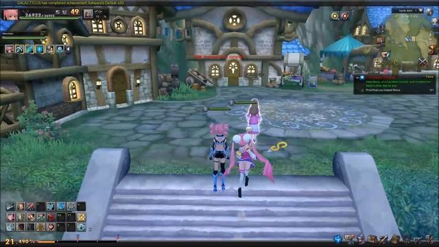 [Walkthrough] Aura Kingdom Fame Quest - Spritely Blessings смотреть онлайн