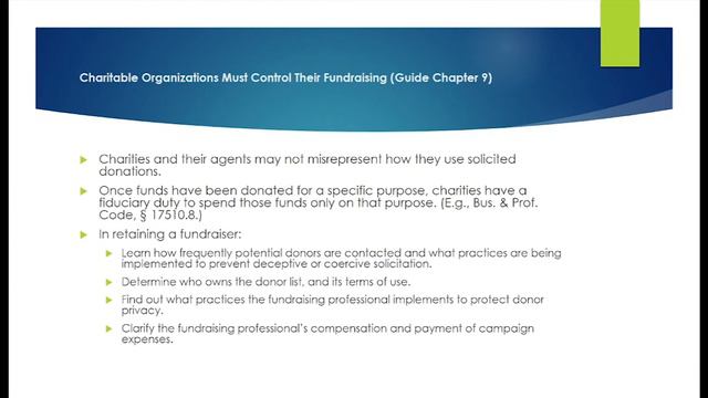 Guide for Charities Webinar смотреть онлайн