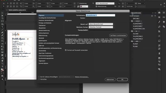 Inhaltsverzeichnis erstellen – Teil 1 // InDesign HOW TO смотреть онлайн