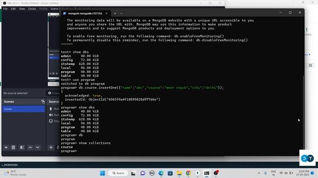 Mongo DB Full Course For Beginners | How To Insert, Update, Delete Data In Database Using Mongo DB смотреть онлайн