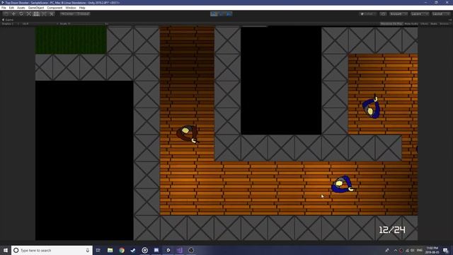 Top Down Shooter - Early Prototype 3 смотреть онлайн