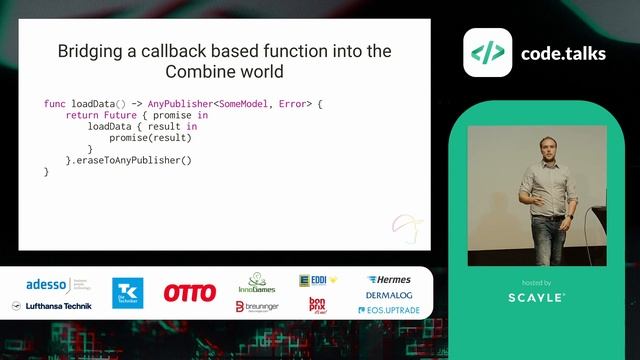 code.talks 2022 - Combine and your existing delegates and callbacks смотреть онлайн