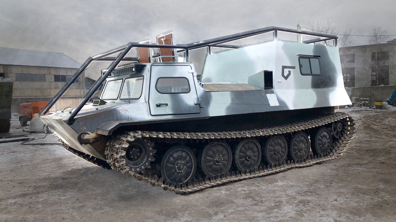 Полигон обкатывает новую МТЛБ / Ищем приключения смотреть онлайн