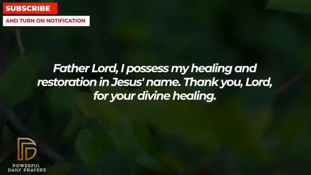 IF YOU WATCH THIS NOW GOD WILL BURN SICKNESS OUT OF YOUR BODY | Powerful Prayer For Total Healing смотреть онлайн
