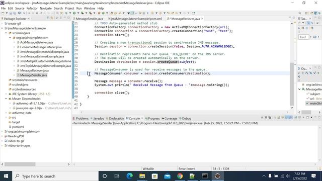 JMS - Publish/Subscribe Messaging Example in Java using ActiveMQ смотреть онлайн