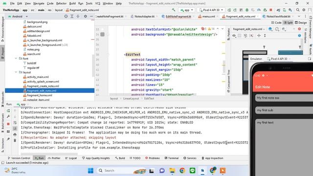 7. Delete Functionality | Notes App | Kotlin Coroutines | смотреть онлайн