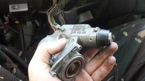 Как снять замок зажигание пассат б3,б4 гольф Ауди вента