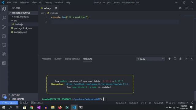 Getting Started with Webpack | Mastering Webpack | Lesson 2 смотреть онлайн