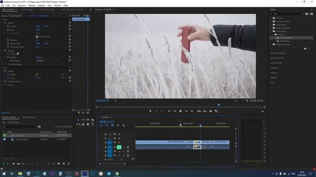 Реверс. Обратная перемотка видео в Premiere PRO и Vegas смотреть онлайн