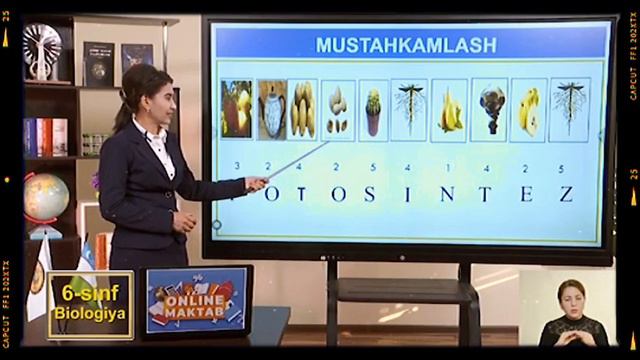Online maktab, Online darslar, 6-SINF 21-FEVRAL смотреть онлайн