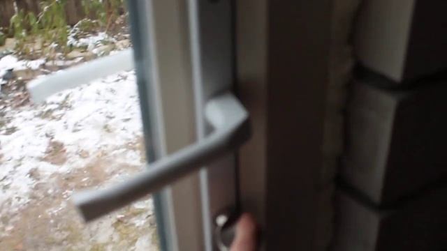 Пластиковая входная дверь со стеклом---поставили--ОТЗЫВ. смотреть онлайн