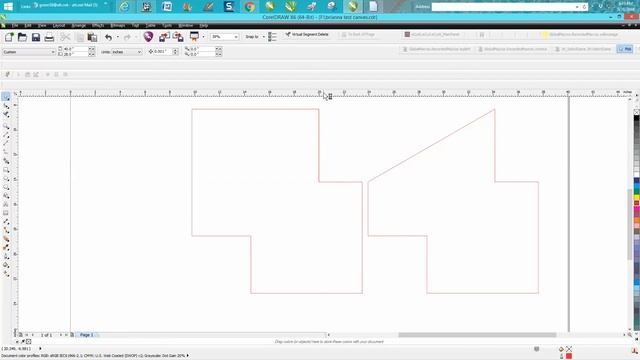 Corel Draw Tips & Tricks Move a node to a point that you want смотреть онлайн