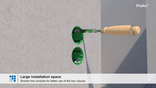 Prefix® concrete construction box - Installation смотреть онлайн