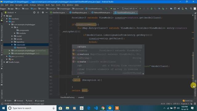 Android Simple App Dagger + Retrofit + Rxjava + MVVM смотреть онлайн