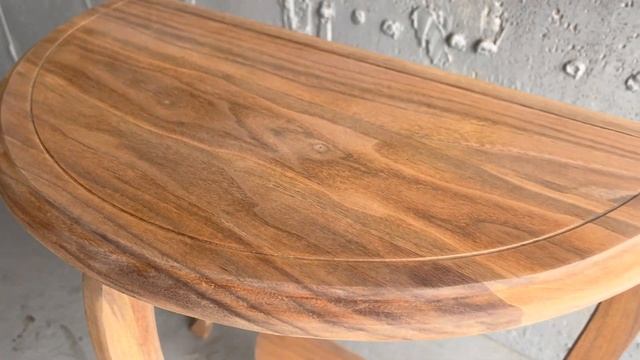RESTORATION of a Vintage Walnut Side Table - Wood Furniture Refinishing смотреть онлайн