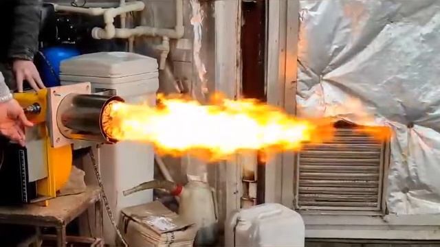 KV50 Oil Burner Flame Test смотреть онлайн