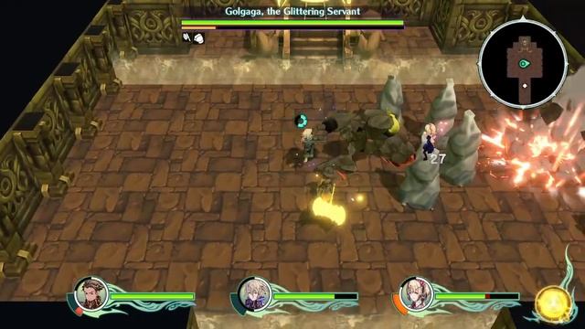 Trinity Trigger - Boss Battle and using Trigger Strike смотреть онлайн