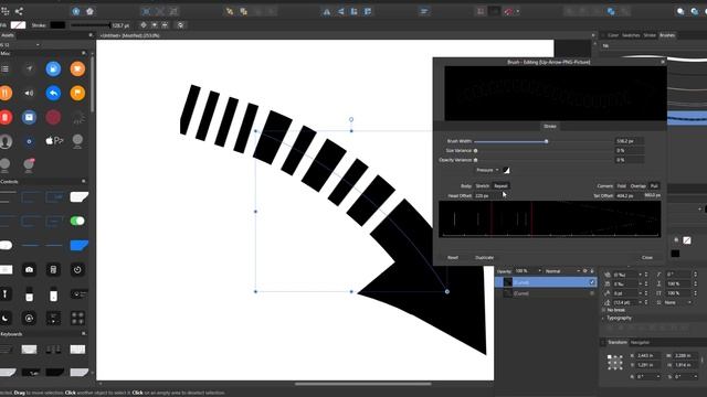 AFFINITY DESIGNER 1.7- BRUSH CREATION - [FULL TUTORIAL] смотреть онлайн