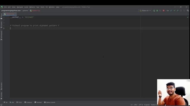 Python Program to Print Pattern of Letter Y || Pattern Programming смотреть онлайн