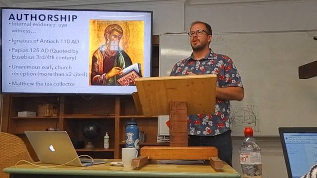 The Gospel of Matthew - Day 1 - Background + Chapter 1 смотреть онлайн