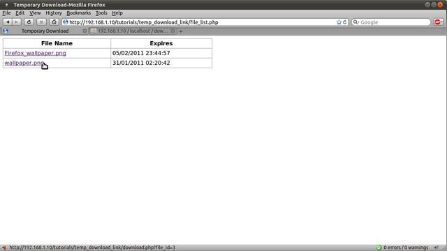 PHP Tutorial: Temporary Download Link [part 00] смотреть онлайн