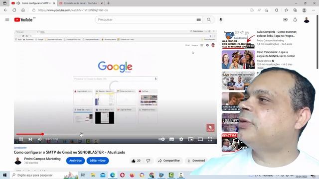 COMO CONFIGURAR O SMTP DO GMAIL NO SENDLASTER - 2023 смотреть онлайн