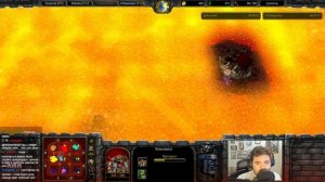 ВСЯ КАРТА - ЭТО ЛАВА! Всё на карте СГОРАЕТ, игроки страдают в Warcraft 3 Reforged