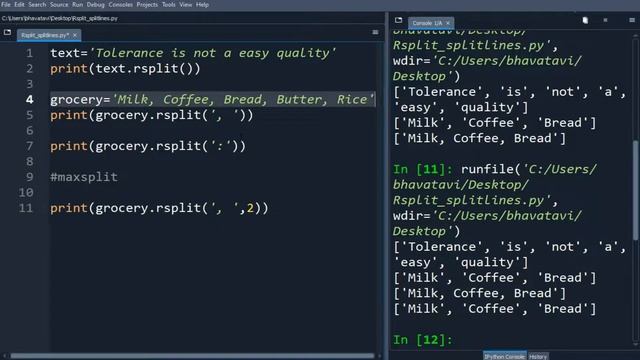 138. String Rsplit and Splitlines Method in Python with Example Code || Python String Methods-20 смотреть онлайн