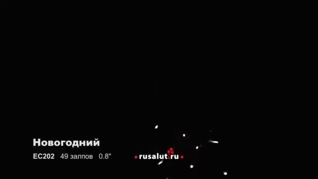 EC202 Батарея салютов Новогодний 49 смотреть онлайн