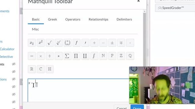 Using Math Quill the Formula Builder in Canvas смотреть онлайн