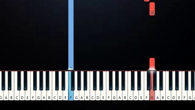 It's a Beautiful Day (SLOW EASY PIANO TUTORIAL) смотреть онлайн