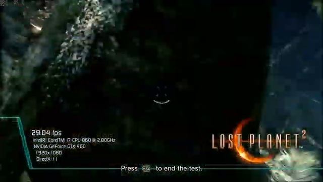 Lost Planet 2 bechmark GTX 460 1GB смотреть онлайн
