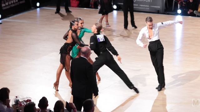 Axel Sampino - Anna Zgonnikova | 2022 French Championship Latin | U21 LAT - Final Samba смотреть онлайн